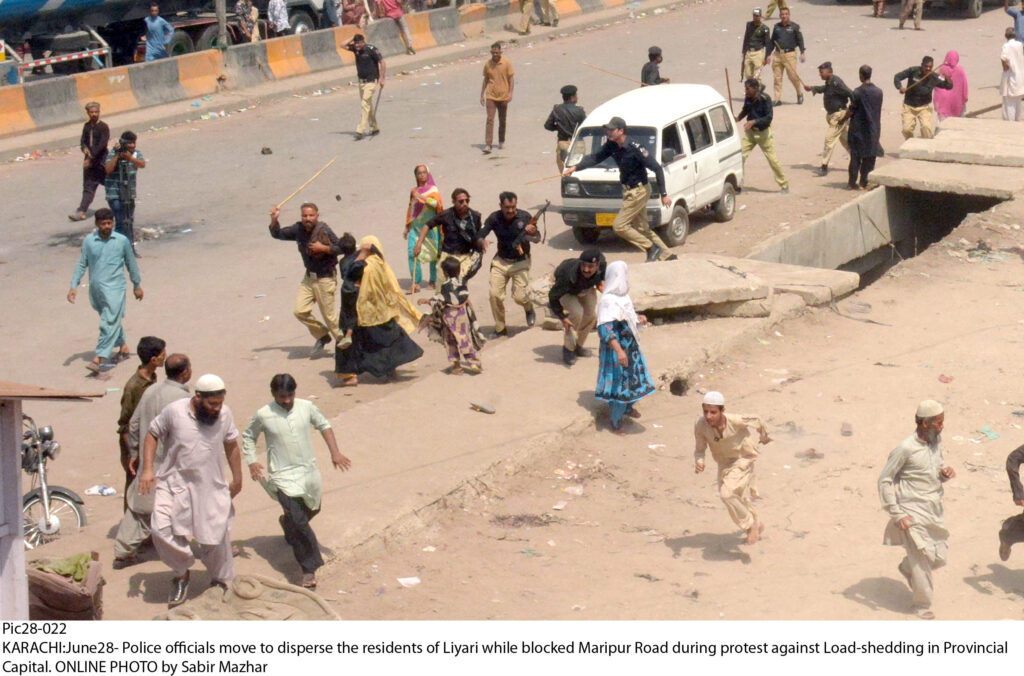 KARACHI: Electricity Protest