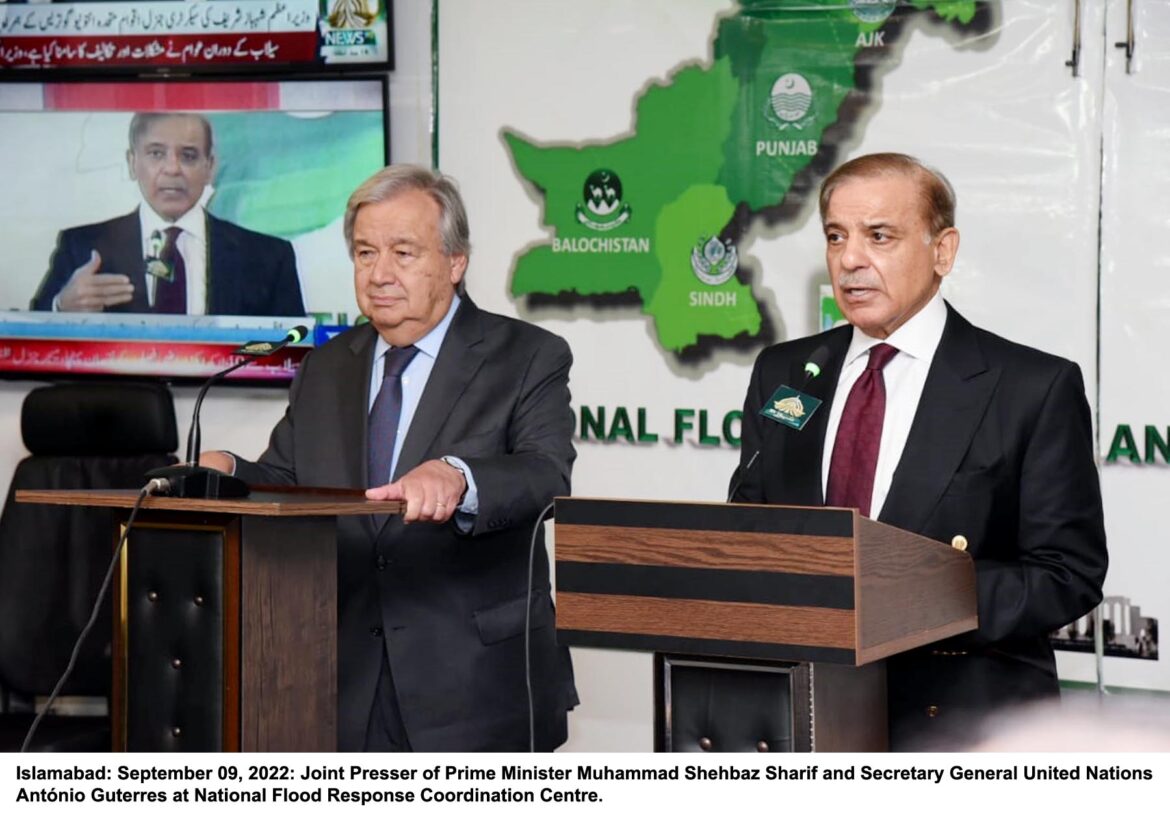 UN chief seeks ‘massive’ world help for flood-hit Pakistan as losses exceed $30bln