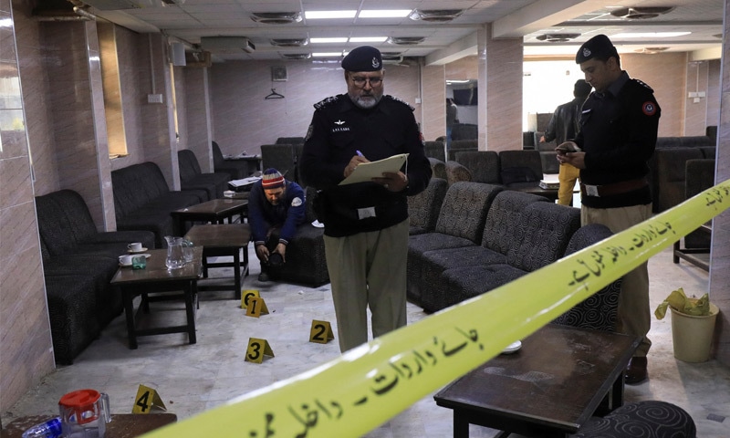 Top lawyer shot dead at high court barroom in Peshawar
