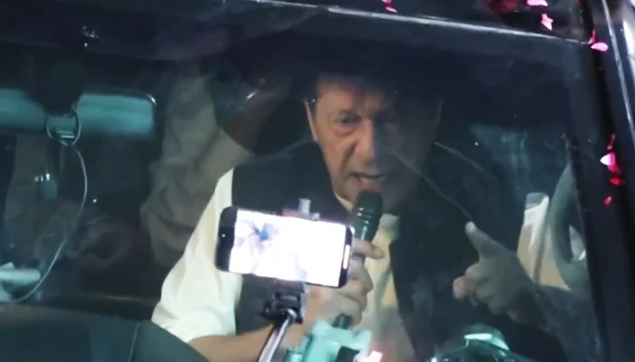 PTI’s Khan takes to streets to rally support for timely elections in Punjab