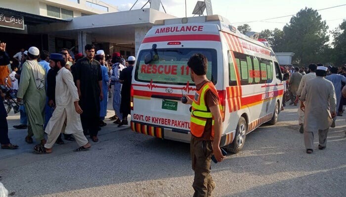UPDATE-Suicide bomber kills 44 at political gathering in Pakistan’s northwest