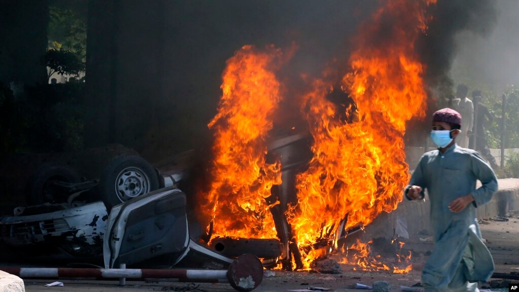 Govt says military trials for civilians accused of May 9 violence underway