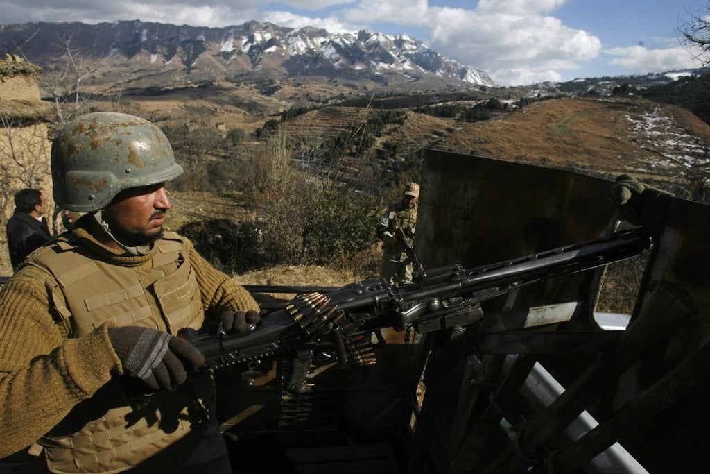 Army says thwarts attack on air base, kills three militants
