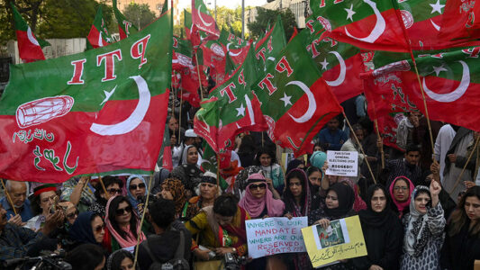 Imran Khan’s allies arrested amid nationwide protests against alleged ...