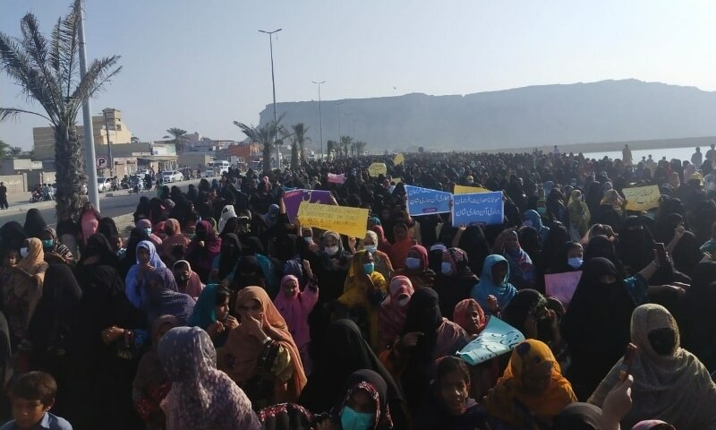 Three killed in Balochistan as protesters clash with security forces