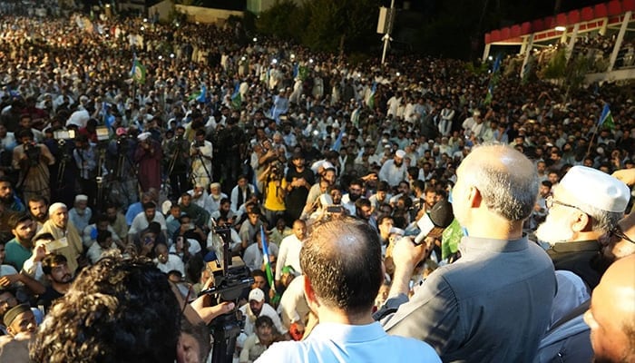 Rawalpindi sit-in over inflation, power bills could spread nationwide, JI chief says