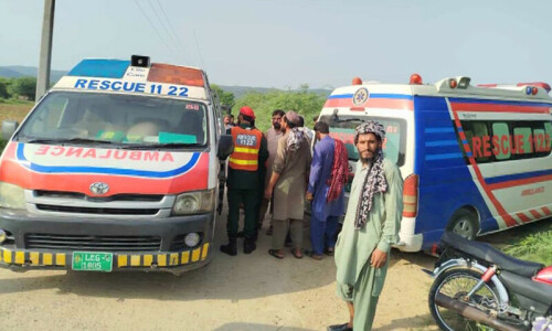 Two children killed, six injured in Attock school van attack