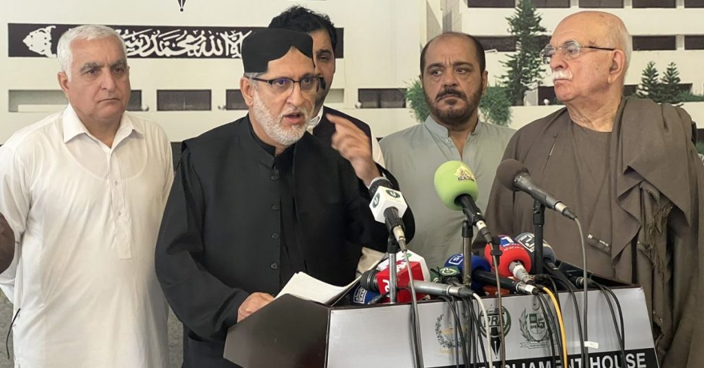 Veteran Baloch leader Mengal quits parliament, says people’s voices silenced