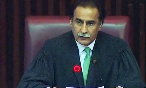 Speaker Sadiq says amended election law overrides Supreme Court ruling on reserved seats