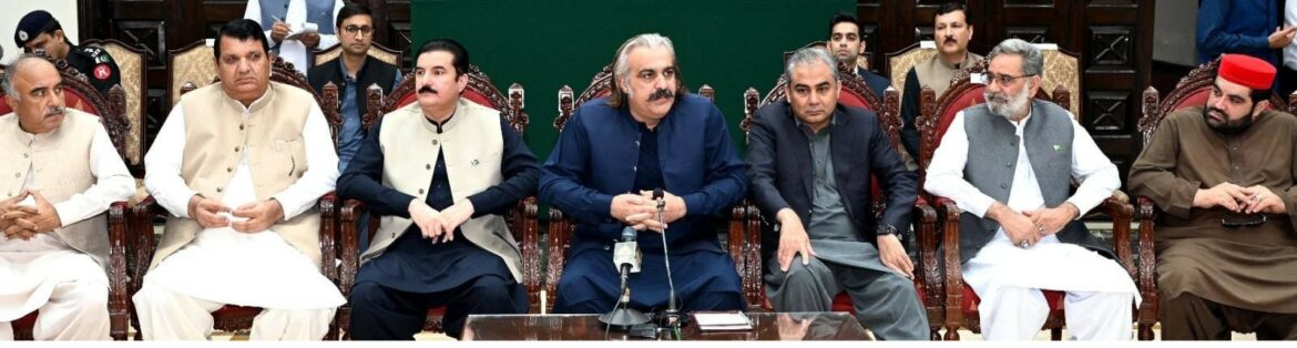 Grand jirga appoints CM Gandapur to broker peace after PTM ban
