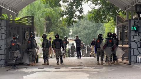 Security forces storm KPK House, CM Gandapur arrest status unclear