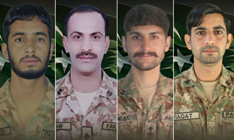 Military operations kill 12 Indian-backed terrorists, four soldiers martyred