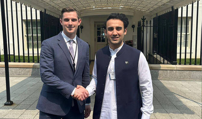 Crypto minister Saqib meets US digital assets chief at White House