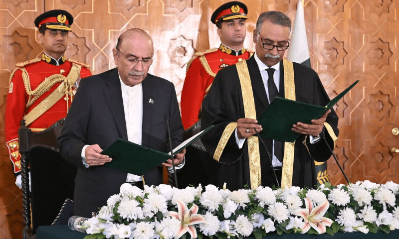 President Zardari names Justice Dogar senior-most judge of IHC amid judicial dispute