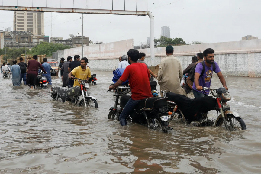Deadly monsoon rains batter Pakistan’s Punjab, killing 28 in 24 hours