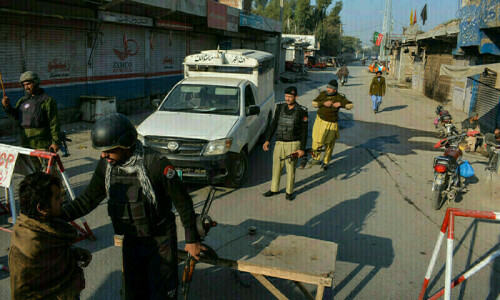 Militant quadcopter attacks in Bannu kill one, injure three children