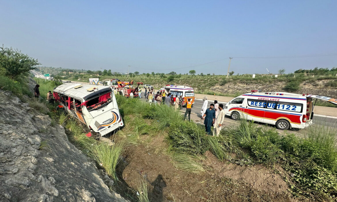 Bus crash in Punjab kills 9, injures 30 on major motorway