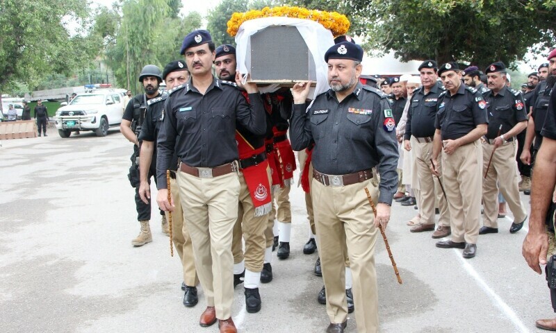Five policemen killed in militant attacks across Khyber Pakhtunkhwa