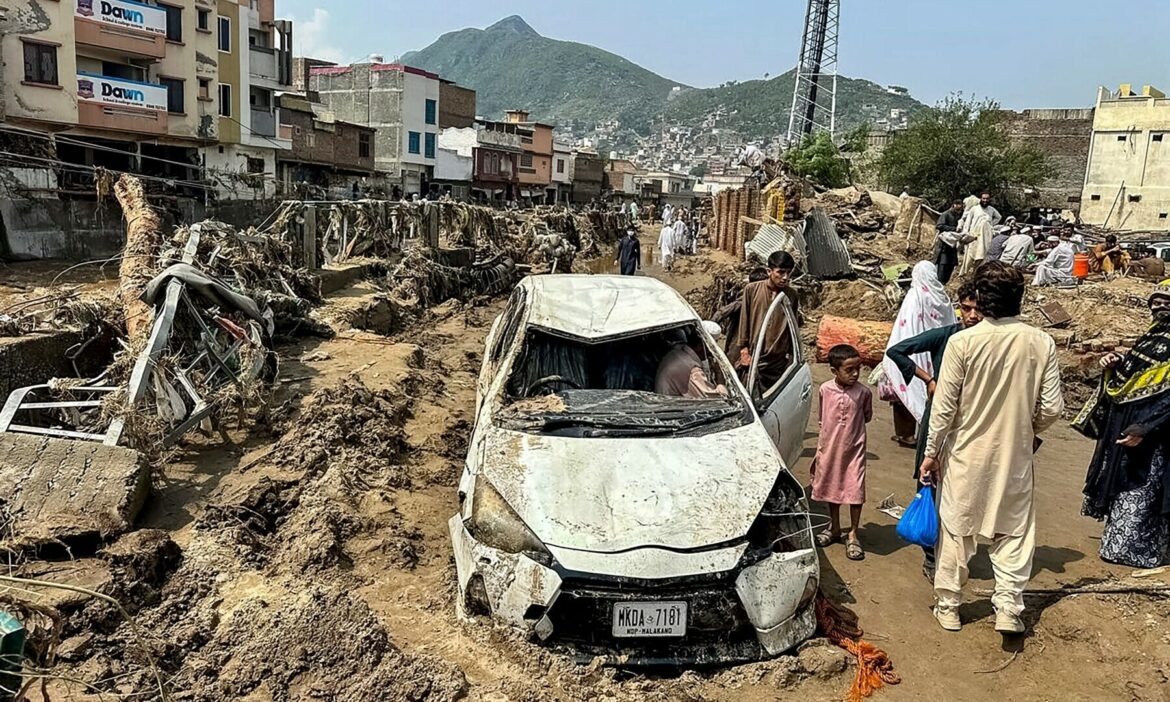 UPADTE-Flash floods wreak havoc in northern Pakistan, death toll climbs to over 340