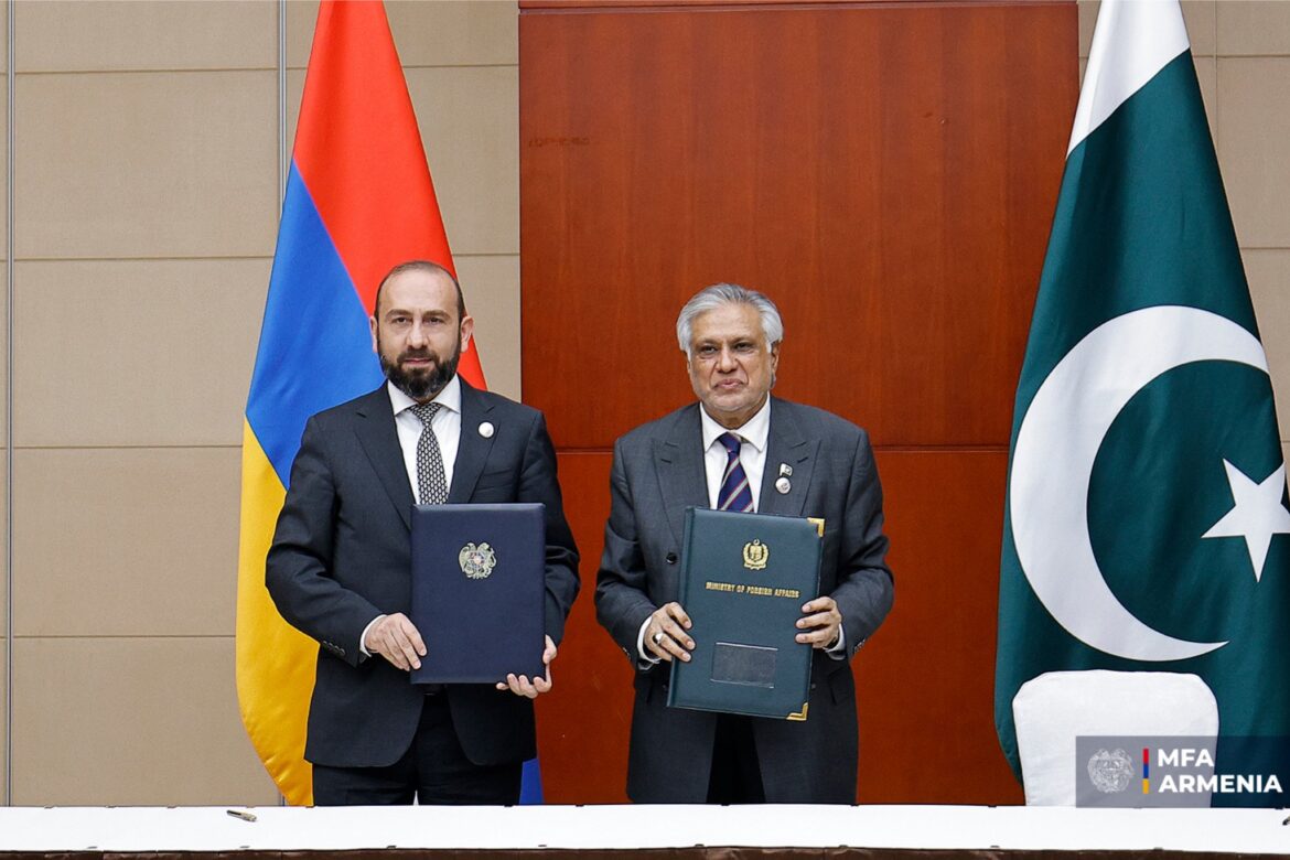Pakistan and Armenia establish diplomatic ties, signaling shift after Nagorno-Karabakh peace deal