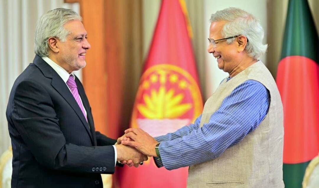 Pakistan’s Dar, Bangladesh’s Yunus reset ties, seal six pacts in historic Dhaka talks