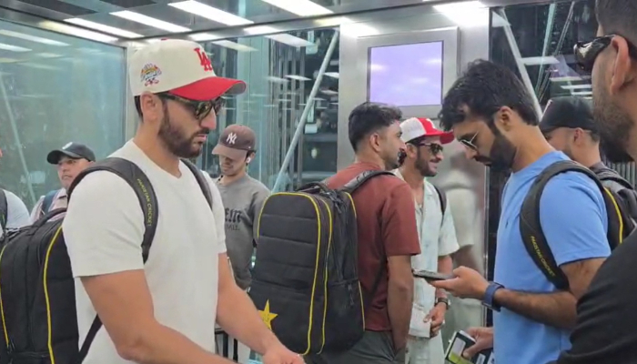 Pakistan T20 squad lands in Dubai for Asia Cup, tri-series