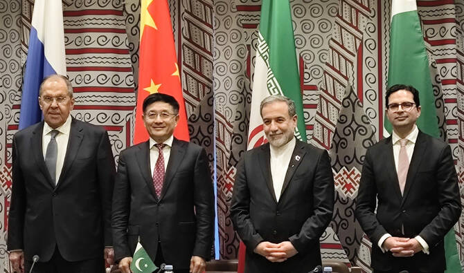 Pakistan, China, Russia, and Iran urge Afghanistan to root out militant groups
