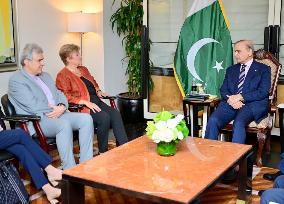 PM Sharif urges IMF to weigh flood toll in program review
