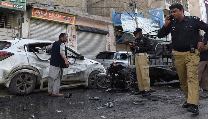 UPDATE-Suicide blast near Quetta stadium kills 13, injures dozens after political gathering