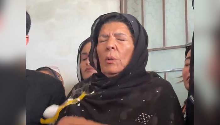 Police arrest two women for throwing egg at Imran Khan’s sister outside Adiala jail