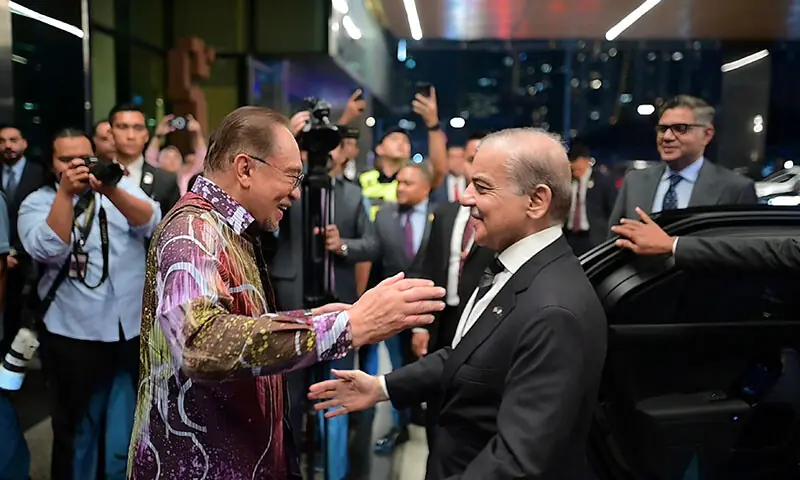 Prime Minister Sharif lands in Malaysia to bolster ties amid push for economic gains
