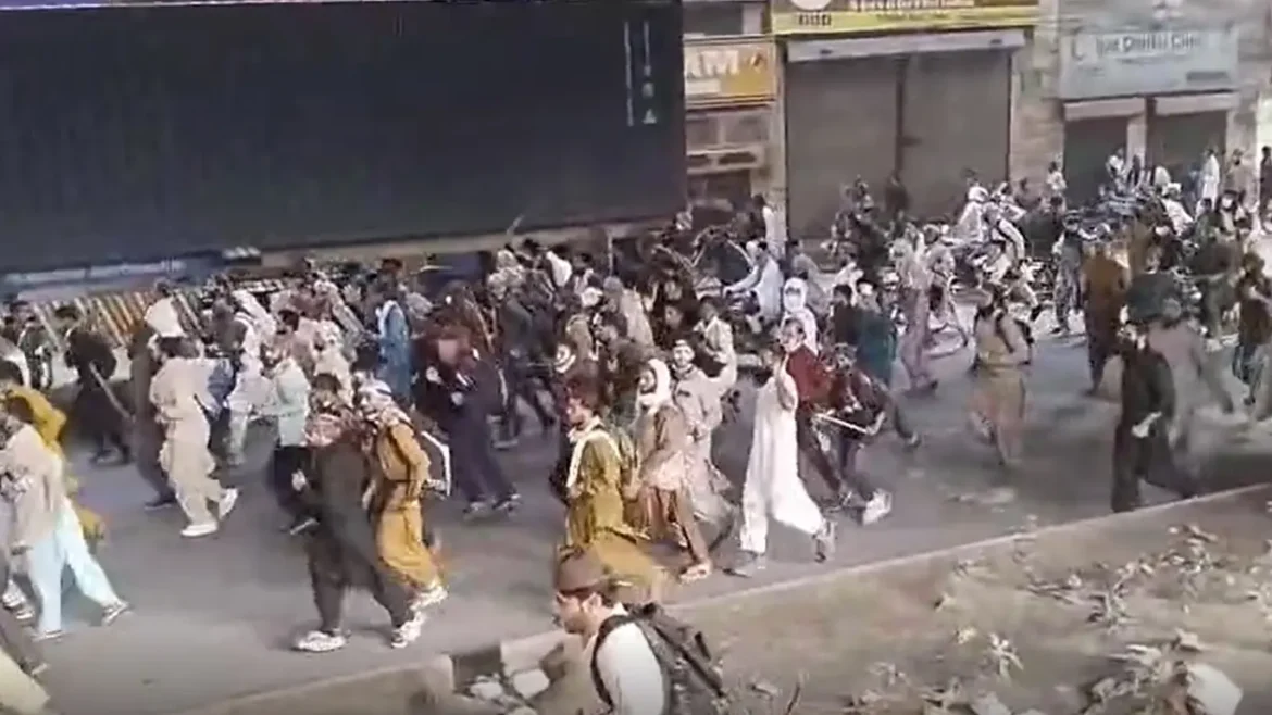 Violent clashes erupt as religious group marches toward capital in anti-Israel protest