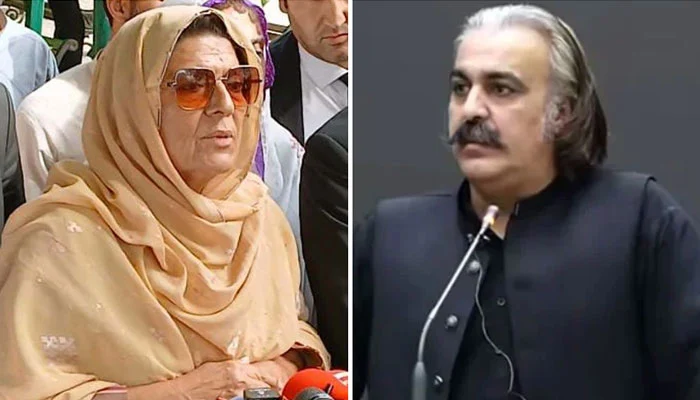 PTI turmoil deepens as CM Gandapur blames Khan’s sister, military ties for party division