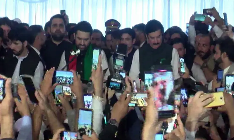 PTI’s Afridi takes charge as KP chief minister under Imran Khan’s shadow