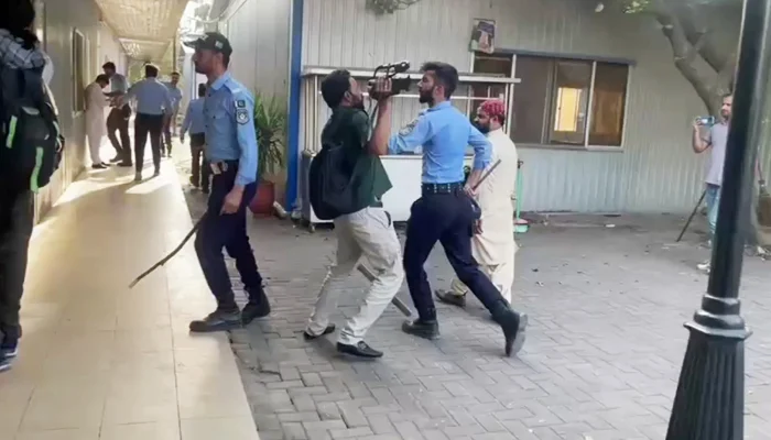 Govt orders probe after police raid press club, journalists beaten