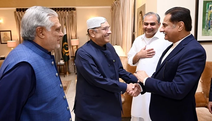 Rift between ruling allies appears to ease after Zardari brokers peace talks