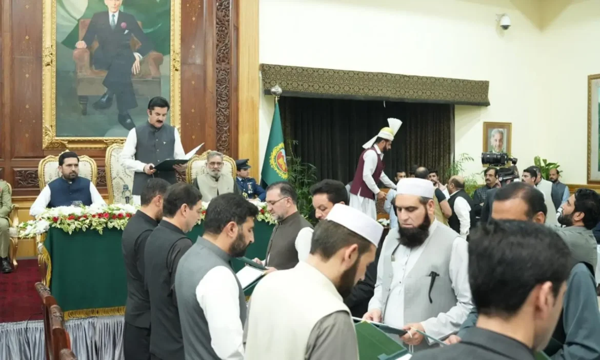 CM Afridi forms all-male cabinet in KP, and familiar barriers for women persist