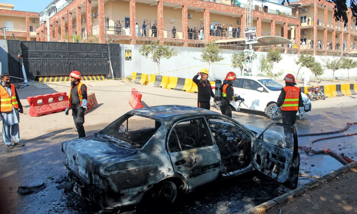 Pakistan says suicide bomber in Islamabad attack came from Afghanistan
