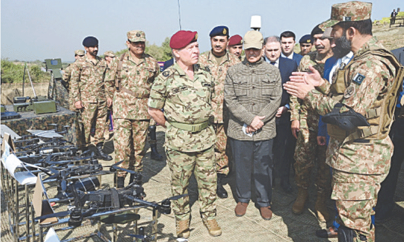 Jordan’s King Abdullah awarded Pakistan’s top civilian honour on official visit
