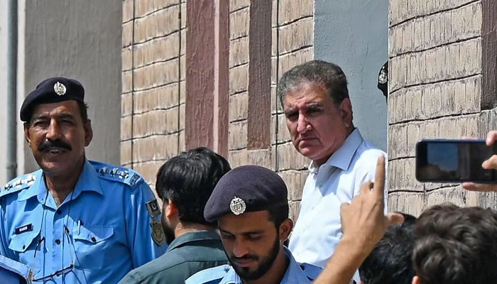 ATC frees ex-foreign minister Qureshi but jails four other PTI leaders over May 9 riots