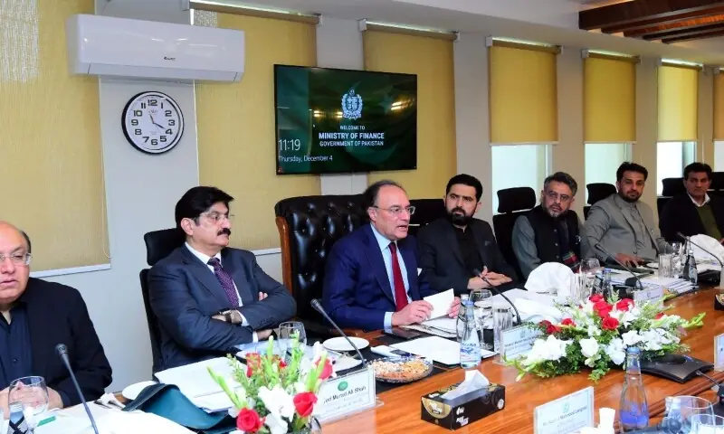 FM Aurangzeb opens crucial NFC talks, signals flexibility on revenue sharing