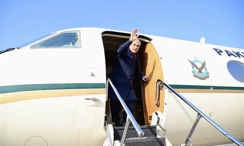 Pakistan’s top diplomat reaches Beijing for strategic talks with China