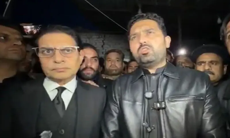KP chief minister, PTI lawmakers camp outside Adiala jail seeking access to Imran Khan