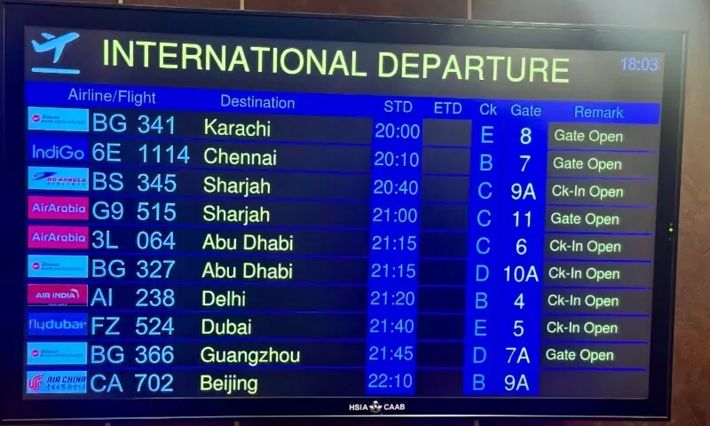 Pakistan, Bangladesh resume direct flights after 14-year gap, boosting ties