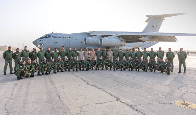 Pakistan Air Force joins multinational exercise in Saudi Arabia, showcasing long-range reach