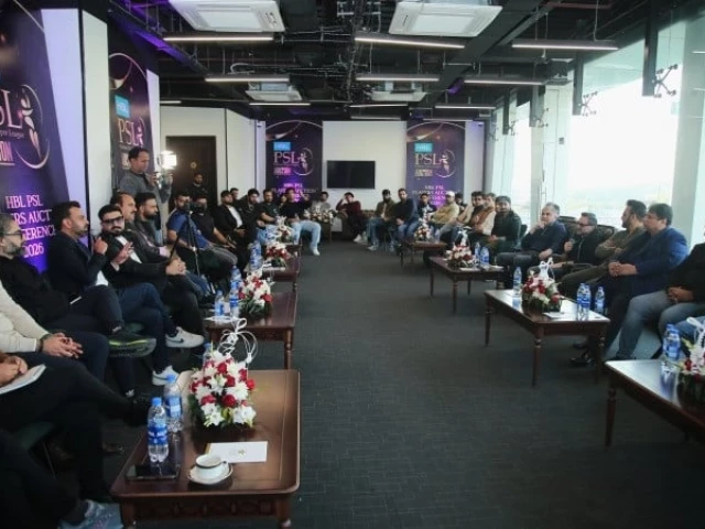 Pakistan Super League to hold first-ever player auction on February 11