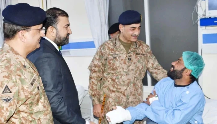 Army chief vows no leniency for terrorists or their backers after Balochistan attacks