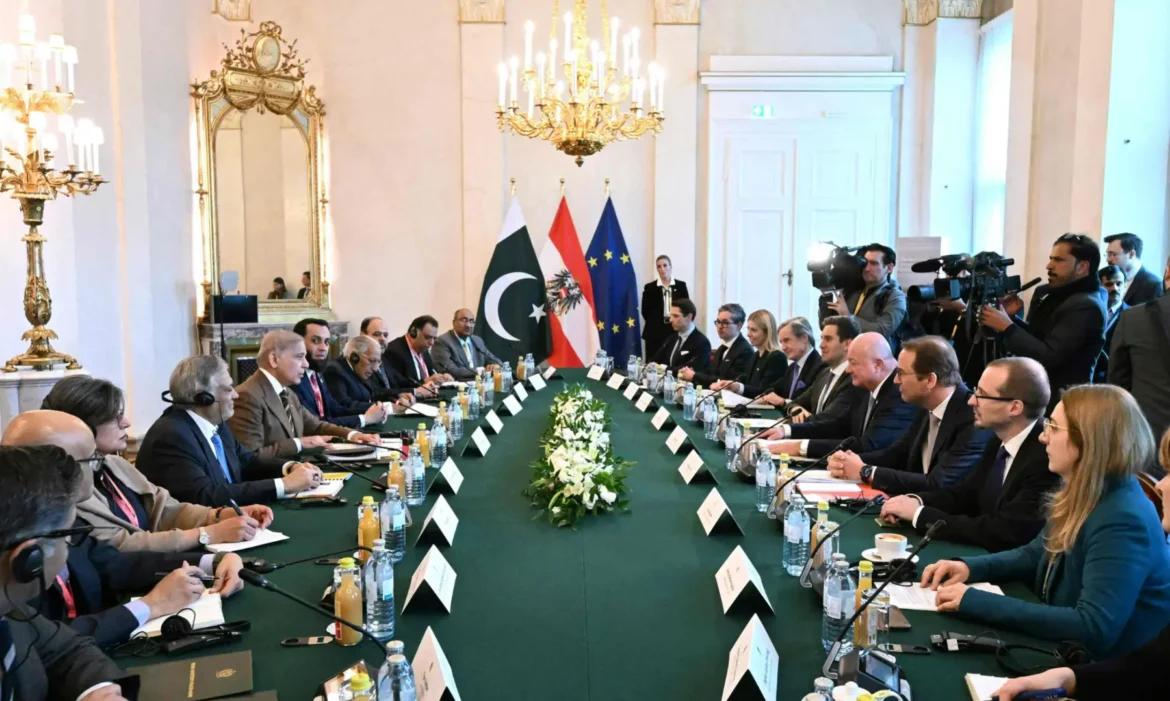 Pakistan, Austria agree to expand cooperation as Sharif makes first visit in over three decades