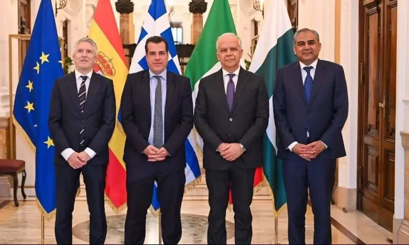 Pakistan, Italy, Spain and Greece agree on coordinated push to curb illegal migration through legal pathways
