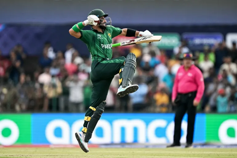 Farhan’s unbeaten hundred powers Pakistan into Super Eights with rout of Namibia